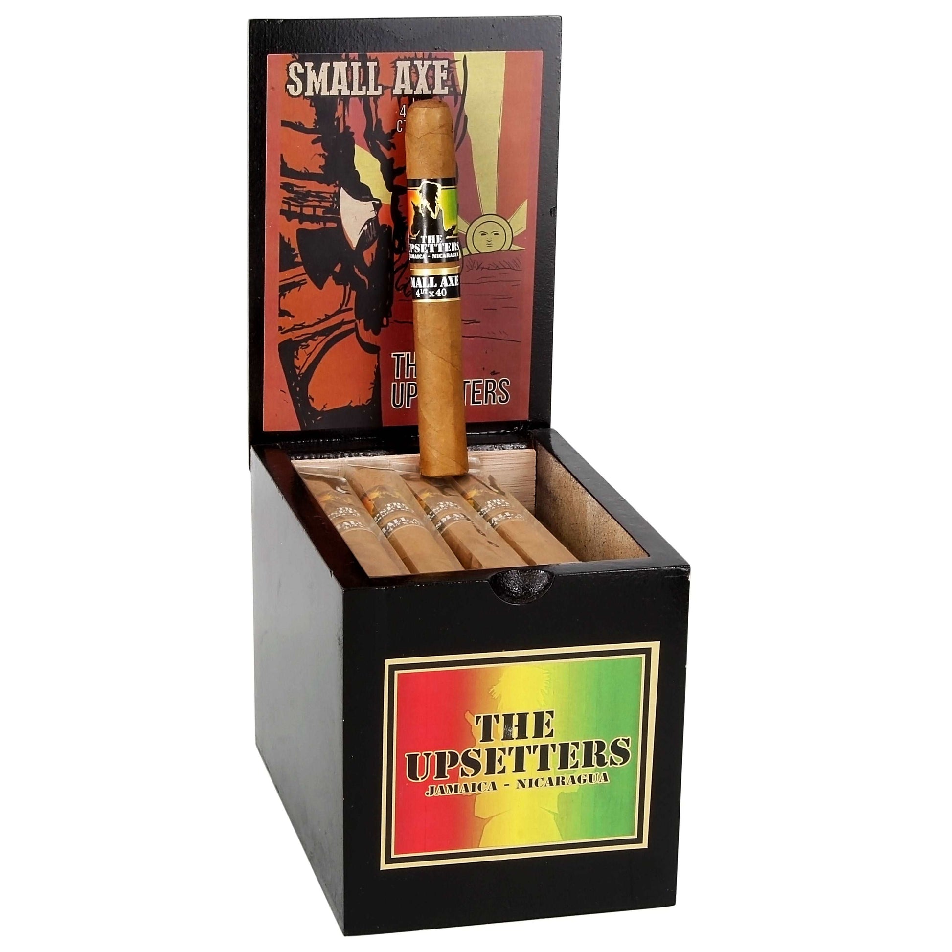 Foundation The Upsetters Small Axe - Shop Cigars Now  -  - Medium, Nicaragua, Small Panatela, USA Connecticut Shade Wrapper