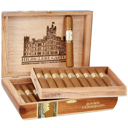 Foundation Cigar Co. Highclere Castle Edwardian Robusto - Shop Cigars Now  -  - Medium, Nicaragua, Robusto, USA Connecticut Shade Wrapper