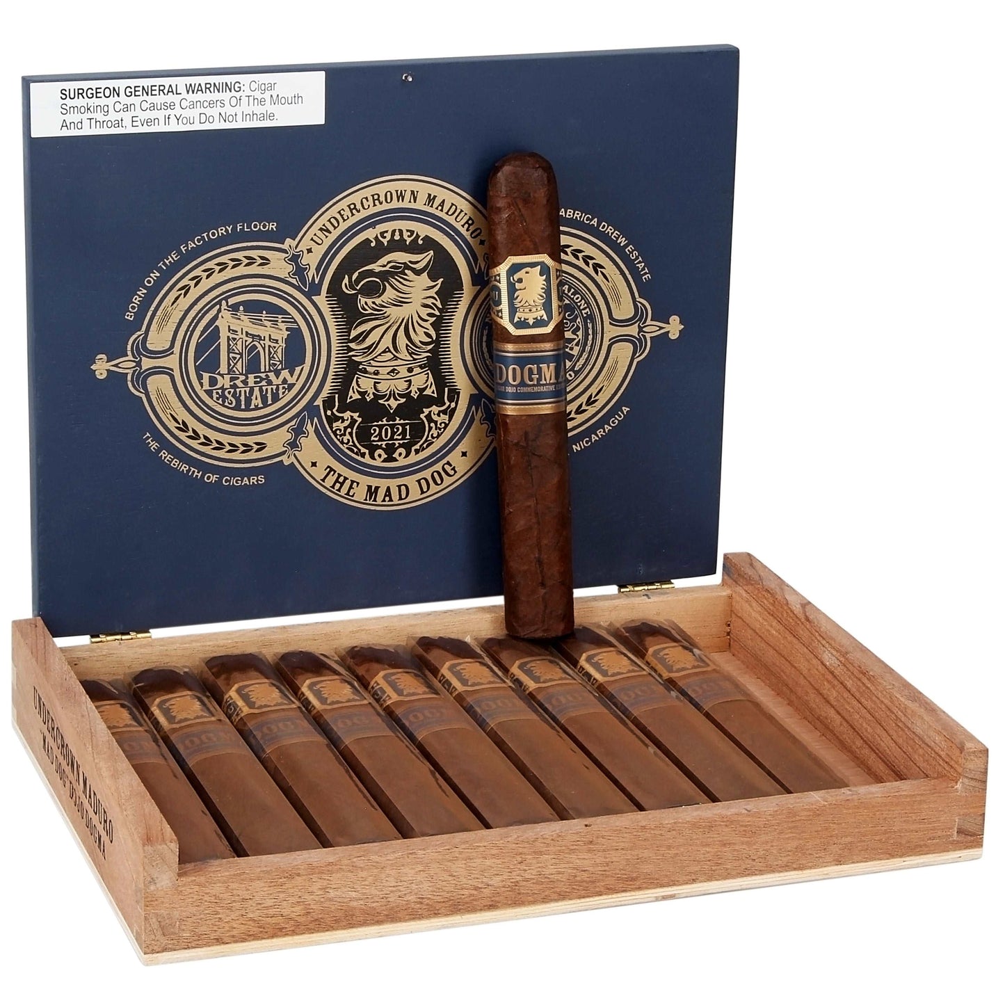 Drew Estate Liga Undercrown Maduro Dojo DOGMA - Shop Cigars Now  -  - FULL, Mexican San Andres Maduro Wrapper, Nicaragua, Toro