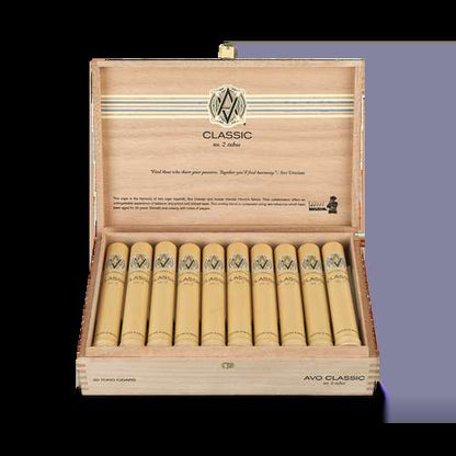 AVO Classic No. 2 Tubo - Shop Cigars Now  -  - Dominican Republic, Ecuadorian Connecticut Shade Wrapper, Mild, Toro