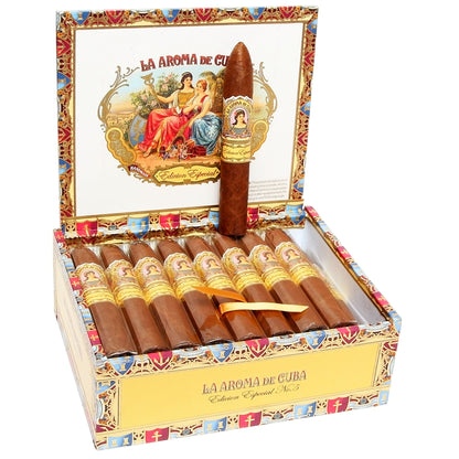 La Aroma de Cuba Edicion Especial No. 5 - Shop Cigars Now  -  - Belicoso, Ecuador Habano Wrapper, Medium-Full, Nicaragua