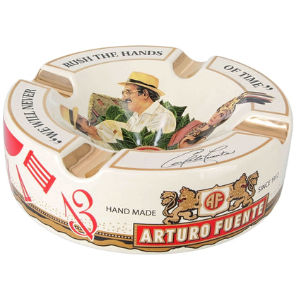 Arturo Fuente Hands Of Time Ashtray White - Shop Cigars Now  -  - 