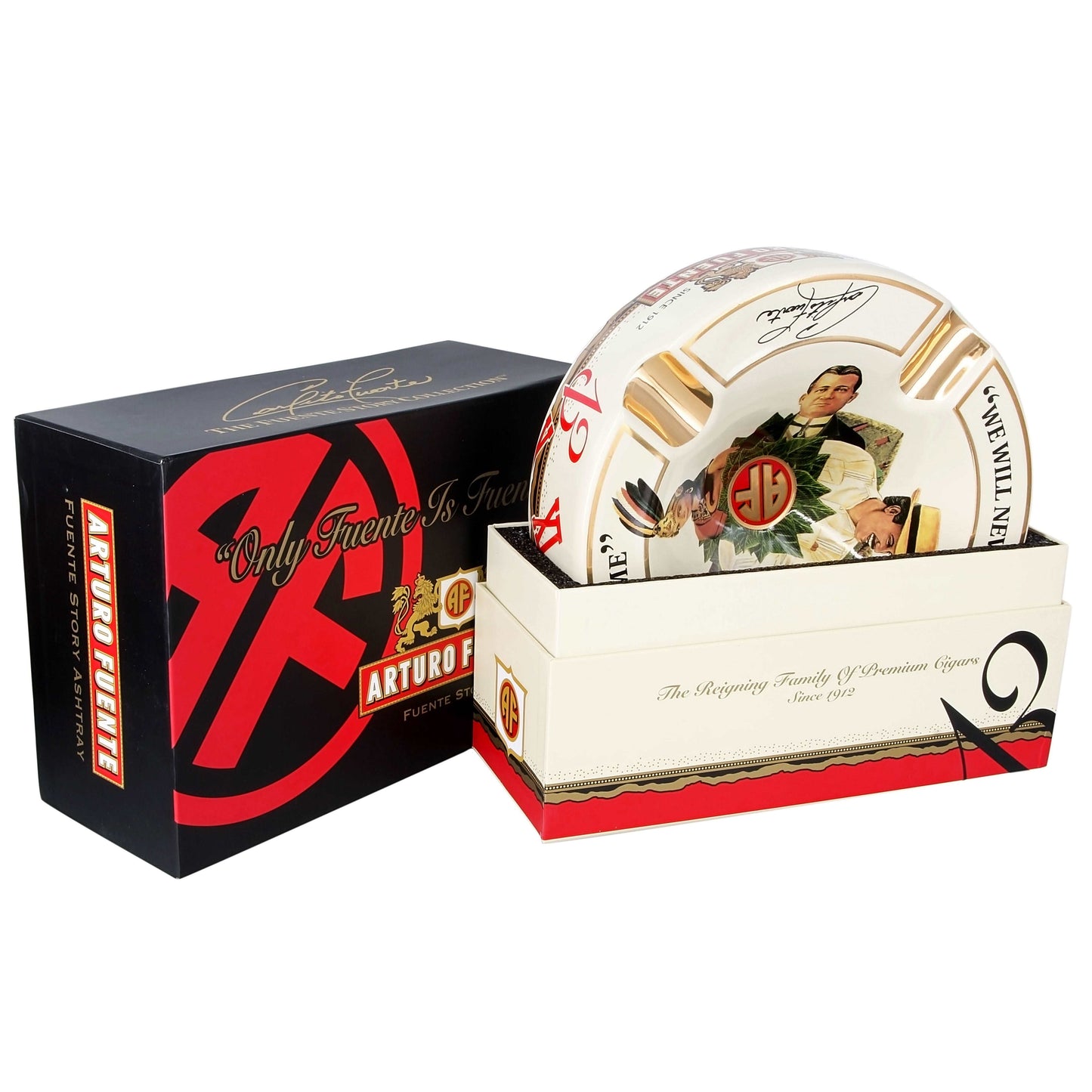 Arturo Fuente Hands Of Time Ashtray White - Shop Cigars Now  -  - 