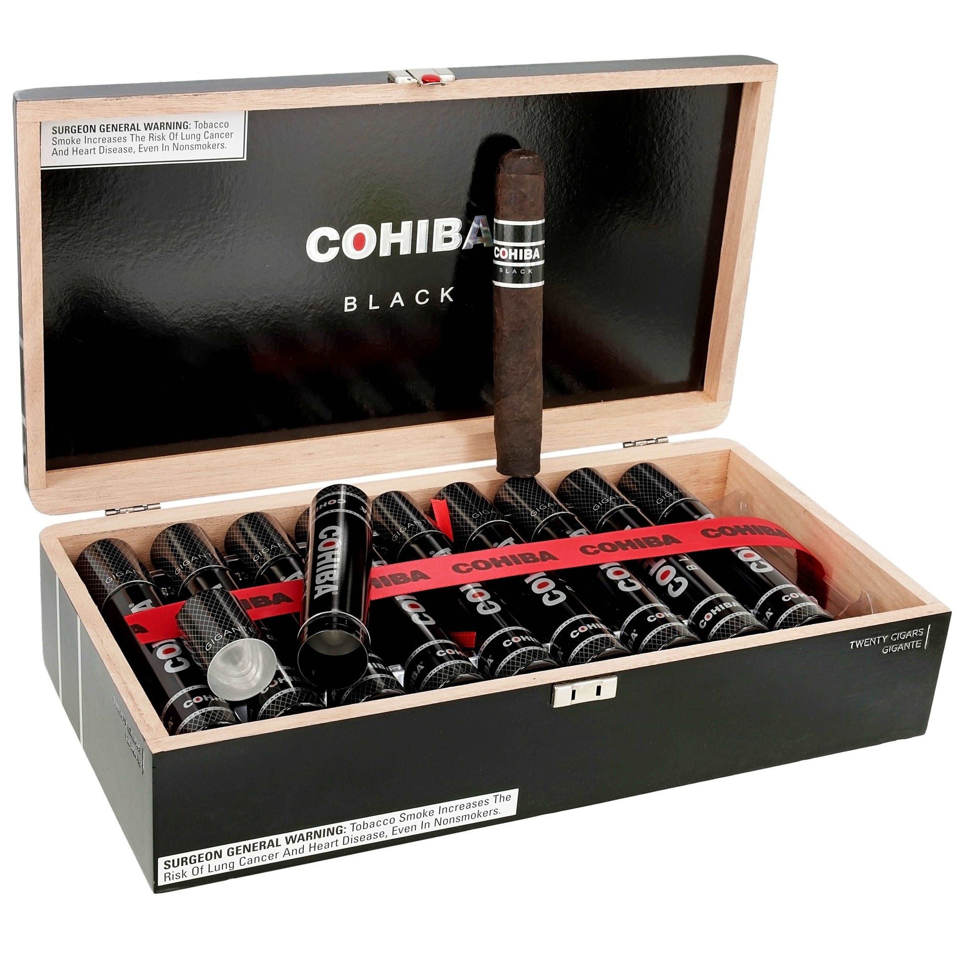 Cohiba Black Gigante Tubo - Shop Cigars Now  -  - Dominican Republic, MEDIUM, Toro, USA Connecticut Broadleaf Wrapper