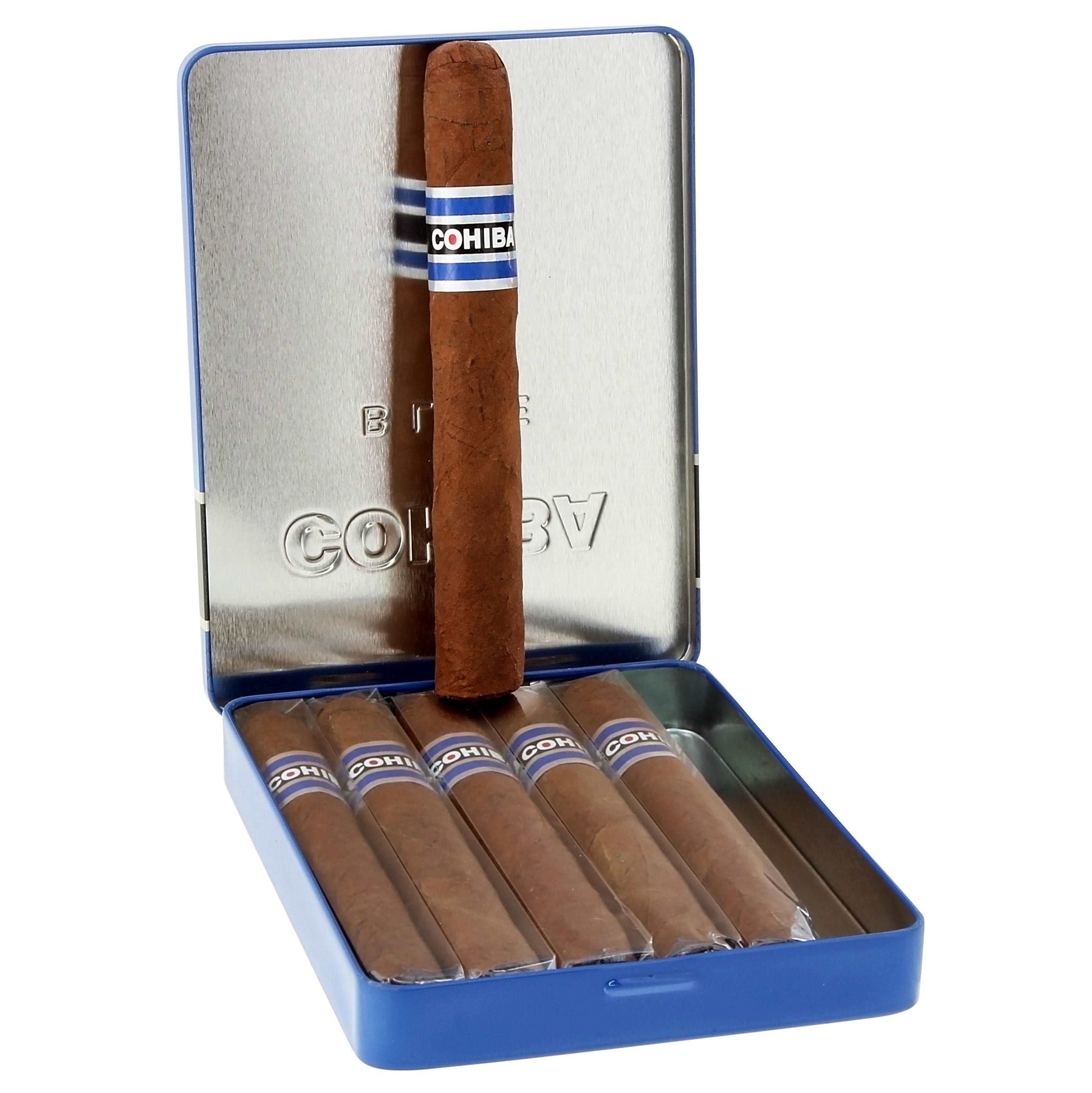 Cohiba Blue Pequenos - Shop Cigars Now  -  - Dominican Republic, Honduran Wrapper, MEDIUM, Short Panatela