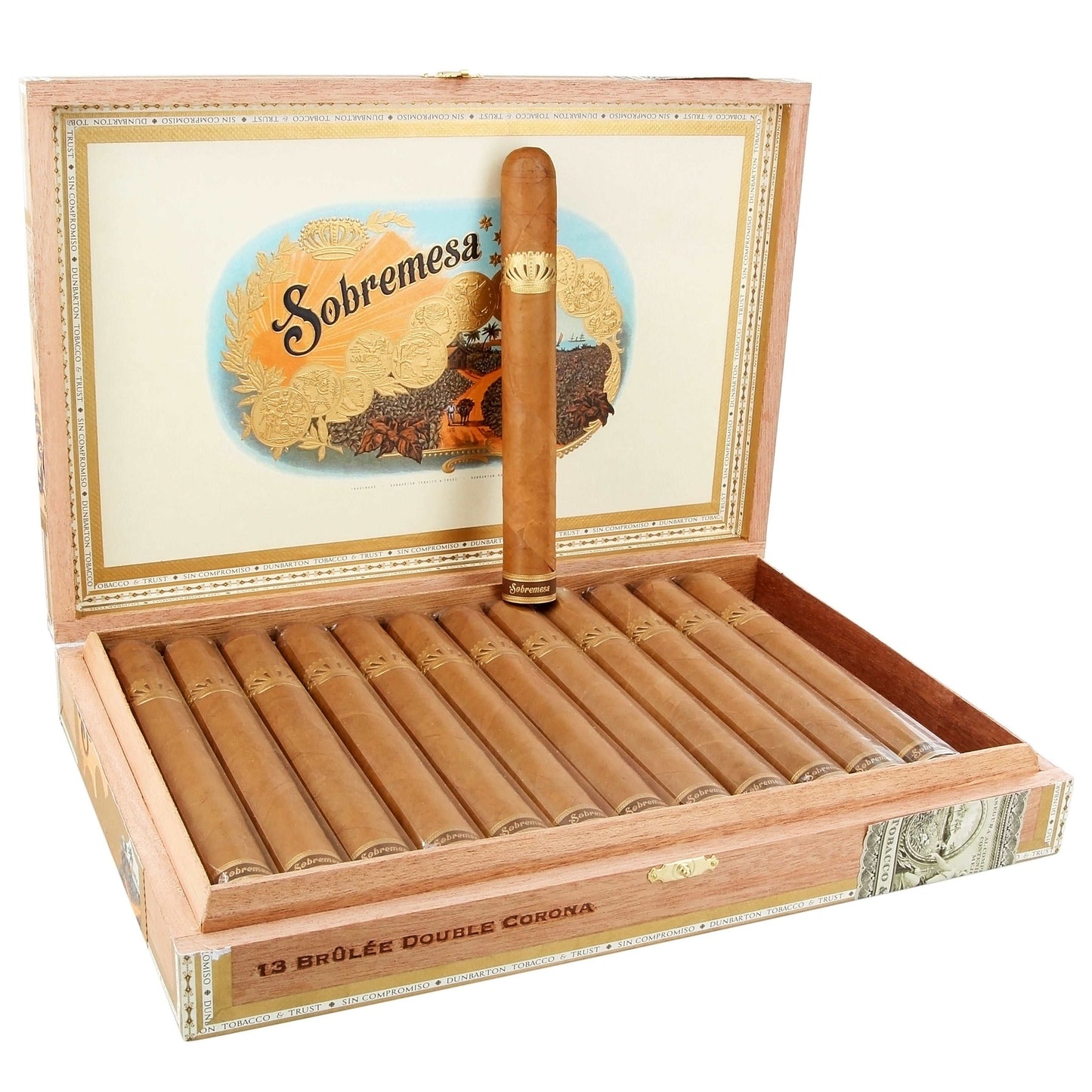 Dunbarton Tobacco Sobremesa Brulee Double Corona - Shop Cigars Now  -  - Double Corona, Ecuadorian Connecticut Shade Wrapper, Medium, Nicaragua