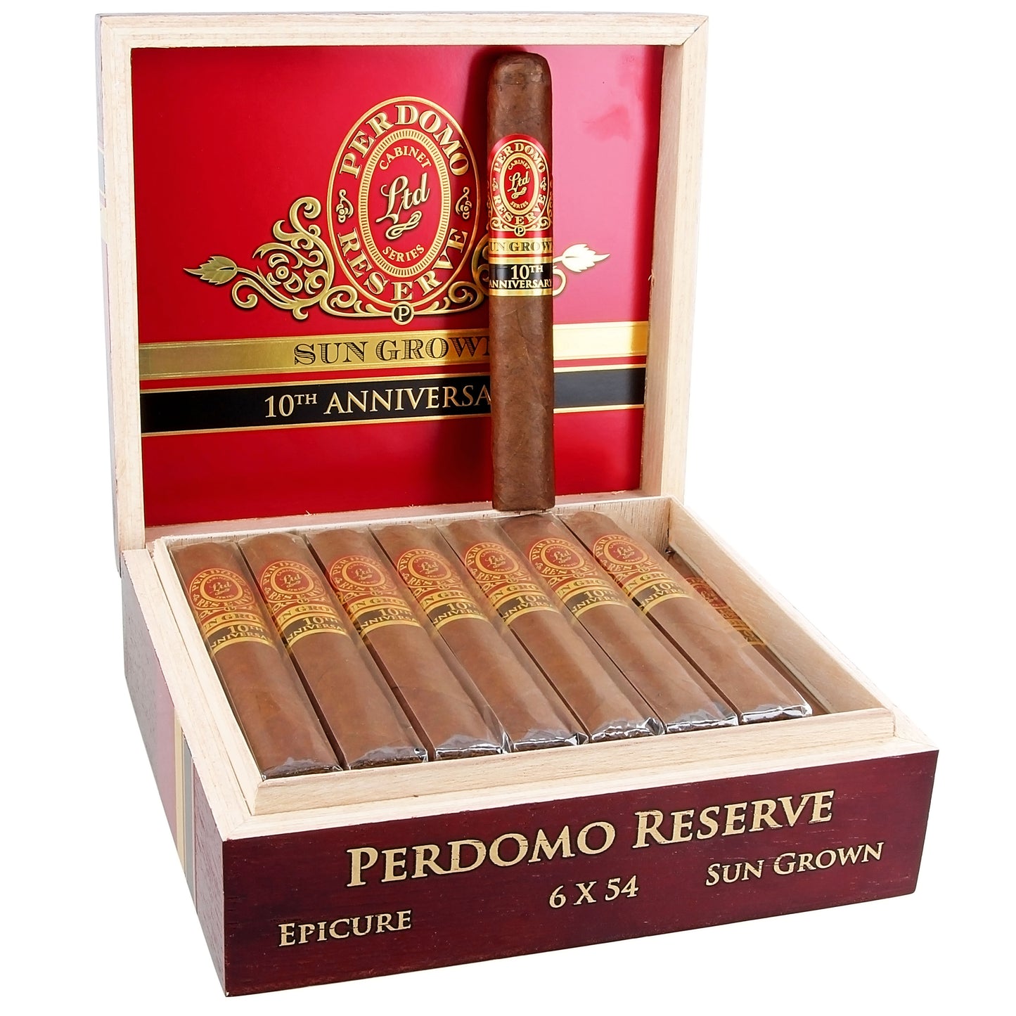 Perdomo Reserve 10th Anniversary Sun Grown Epicure - Shop Cigars Now  -  - Medium, Nicaragua, Nicaraguan Wrapper, Toro