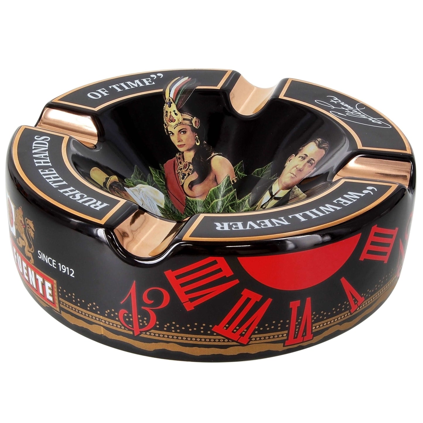 Arturo Fuente Hands Of Time Ashtray Black - Shop Cigars Now  -  - 