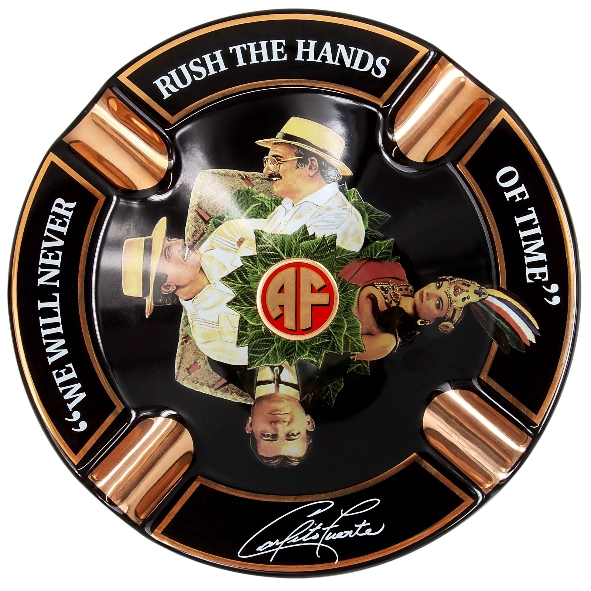 Arturo Fuente Hands Of Time Ashtray Black - Shop Cigars Now  -  - 