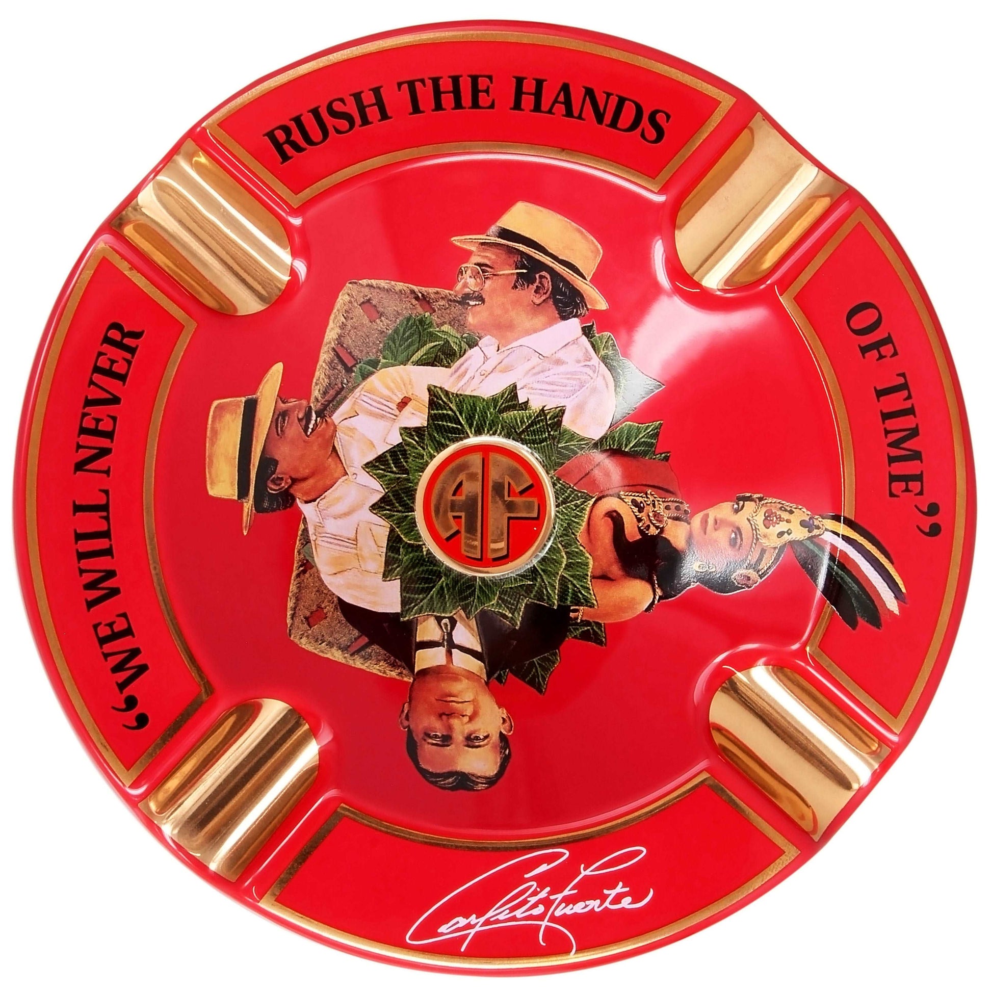 Arturo Fuente Hands Of Time Ashtray Red - Shop Cigars Now  -  - 