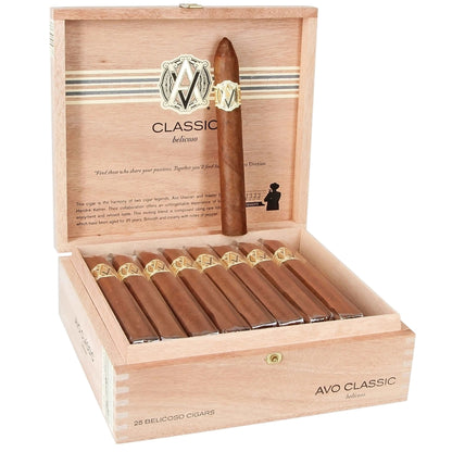 AVO Classic Belicoso - Shop Cigars Now  -  - Dominican Republic, Ecuadorian Connecticut Shade Wrapper, Mild, Torpedo