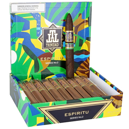 Trinidad Espiritu Series No. 2 Belicoso - Shop Cigars Now  -  - Brazilian Arapiraca Wrapper, Medium, Nicaragua, Torpedo