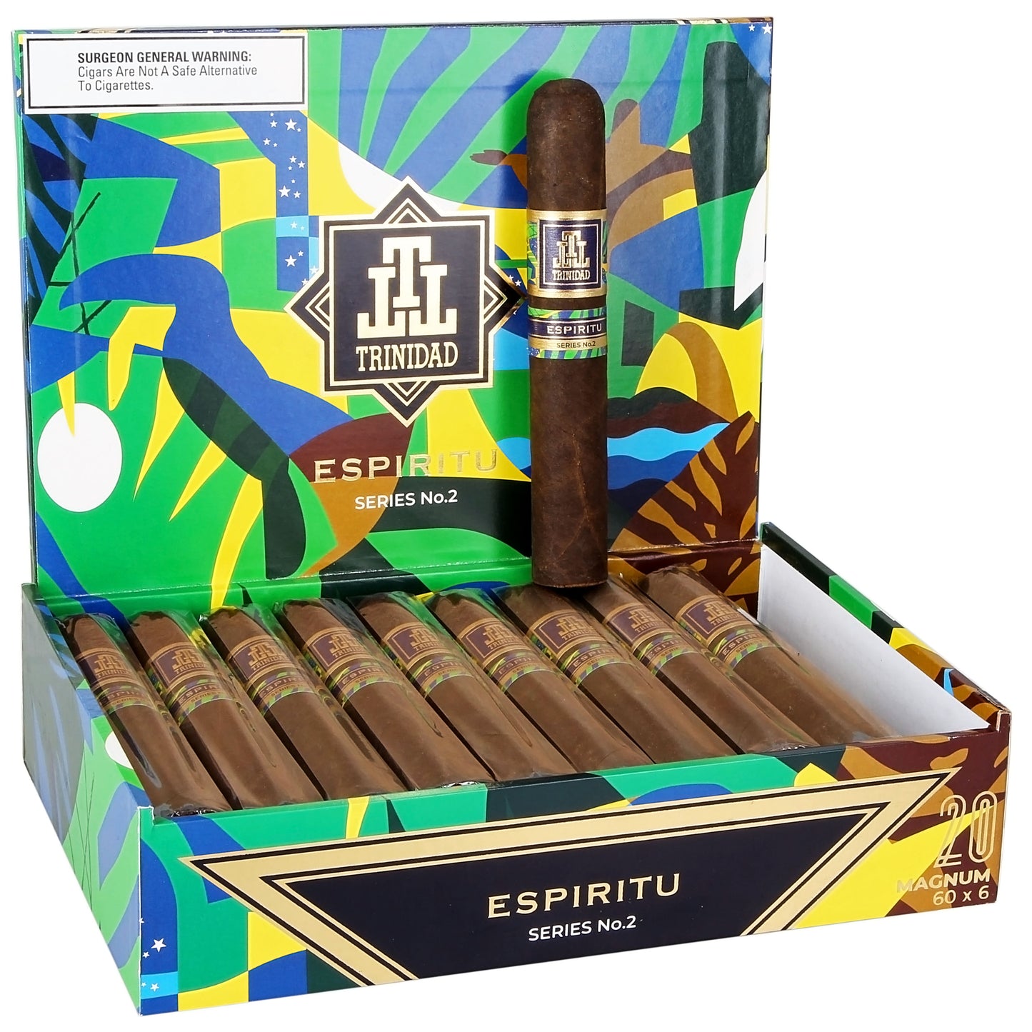 Trinidad Espiritu Series No. 2 Magnum - Shop Cigars Now  -  - Brazilian Arapiraca Wrapper, Medium, Nicaragua, Toro