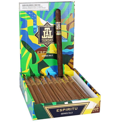 Trinidad Espiritu Series No. 2 Fundador - Shop Cigars Now  -  - Brazilian Arapiraca Wrapper, Long Panatela, Medium, Nicaragua