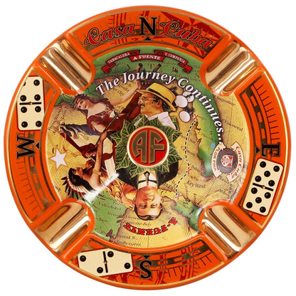 Arturo Fuente Casa Cuba Ashtray Orange - Shop Cigars Now  -  - 