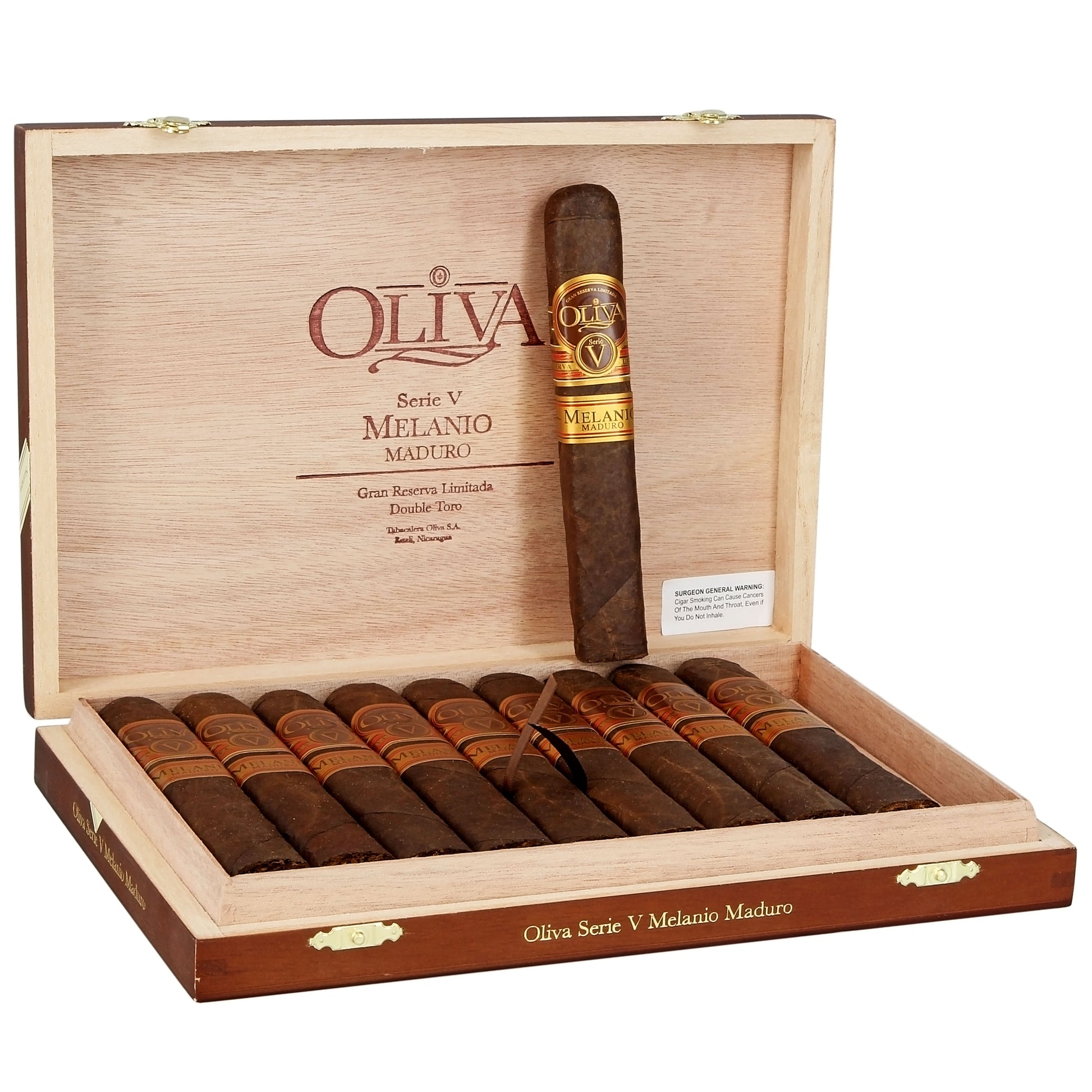 Oliva Serie V Melanio Double Toro Maduro - Shop Cigars Now  -  - Box Pressed, Full, Nicaragua, San Andres Mexican Maduro Wrapper, Toro