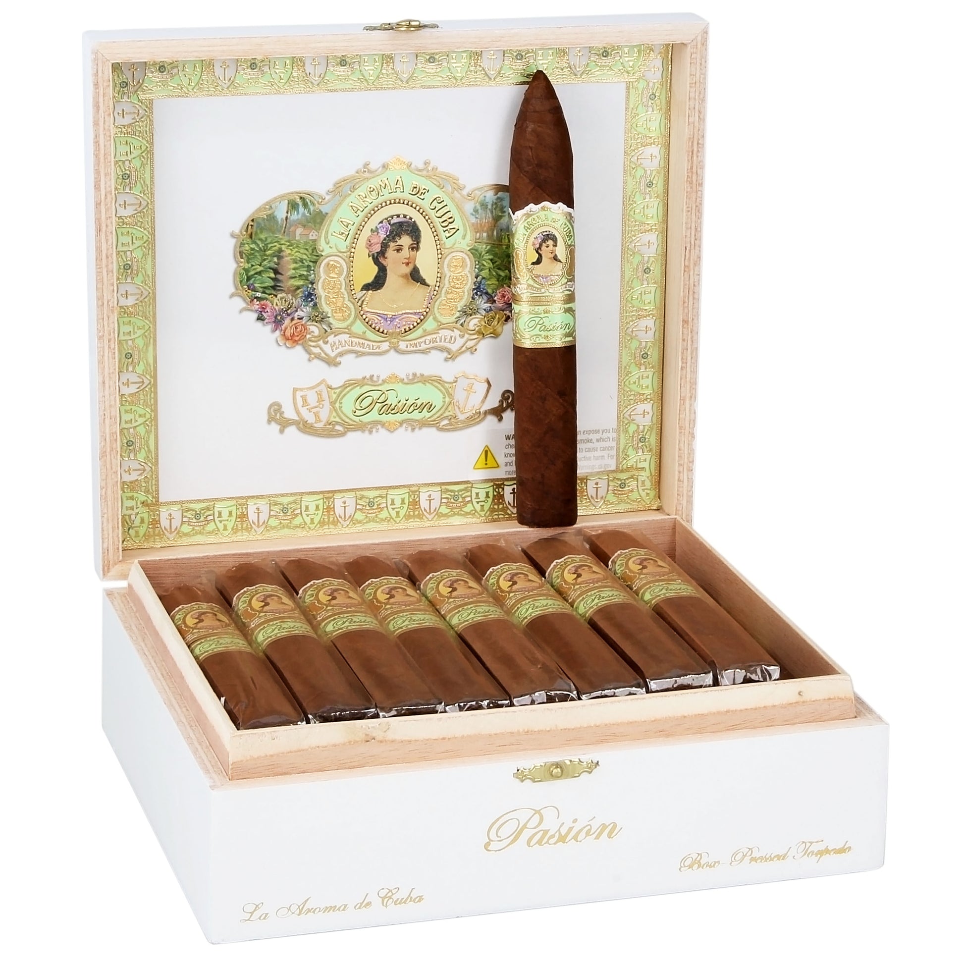 La Aroma de Cuba Pasion Box Pressed Torpedo - Shop Cigars Now  -  - Box Pressed, Medium, Nicaragua, Nicaraguan Wrapper, Torpedo