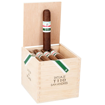 Tatuaje T-110 TUXTLA - Shop Cigars Now  -  - Medium, Nicaragua, Robusto, San Andres Mexican Maduro Wrapper