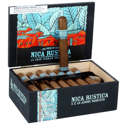 Drew Estate Nica Rustica Adobe Robusto - Shop Cigars Now  -  - FULL, Habano Wrapper, Nicaragua, Robusto