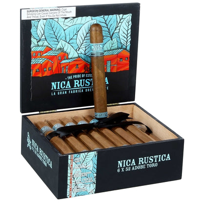 Drew Estate Nica Rustica Adobe Toro - Shop Cigars Now  -  - FULL, Habano Wrapper, Nicaragua, Toro