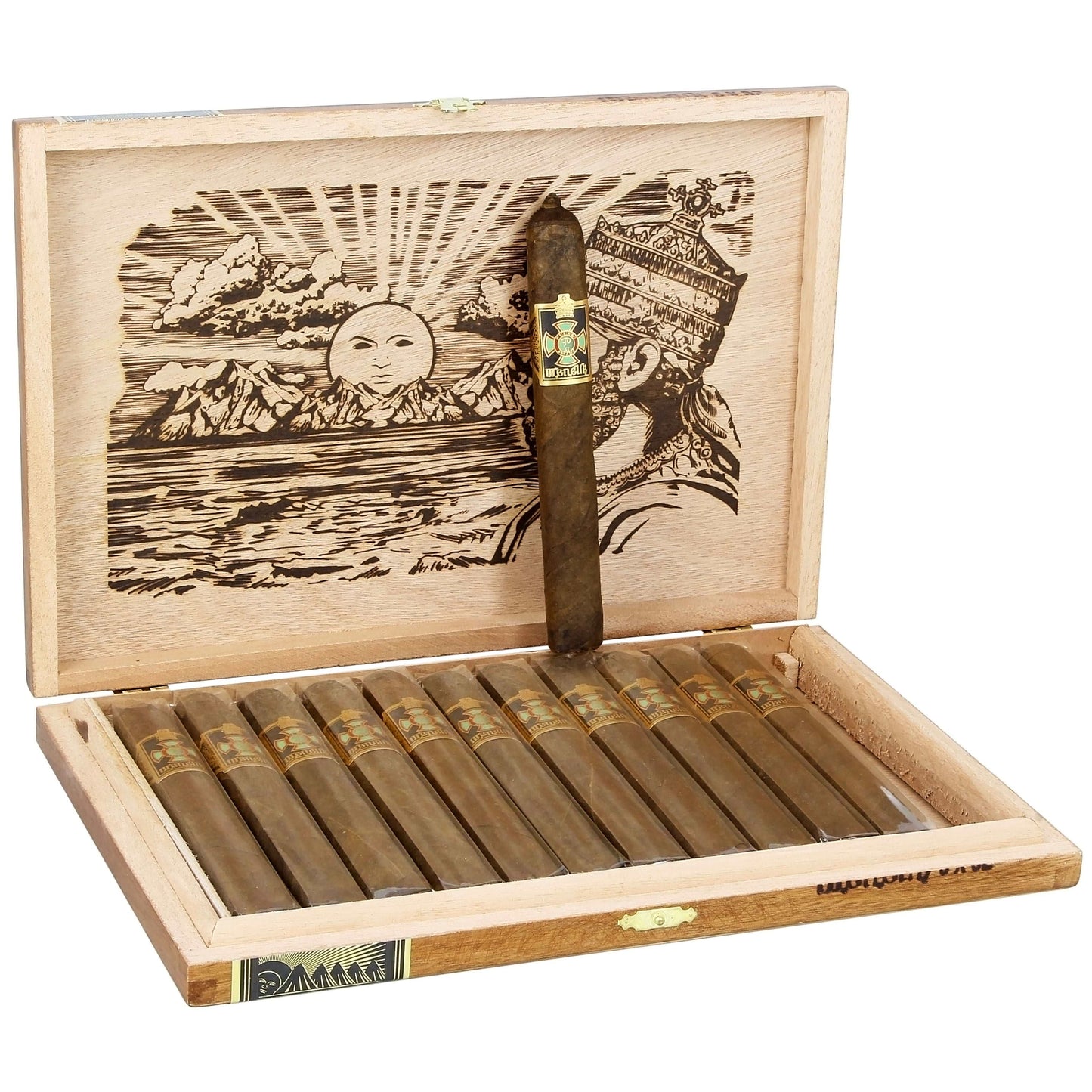 Foundation Cigar Co. Menelik Toro - Shop Cigars Now  -  - Medium, Nicaragua, San Andres Mexican Maduro Wrapper, Toro