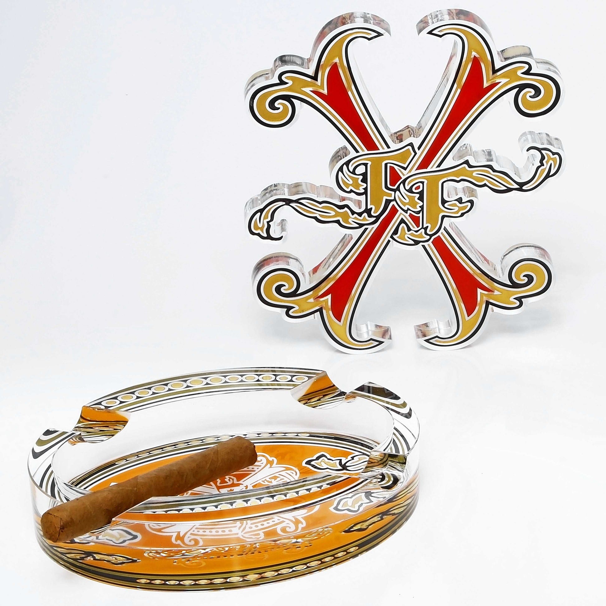 Arturo Fuente Opus X Story Red 4 Cigar Ashtray - Shop Cigars Now  -  - 