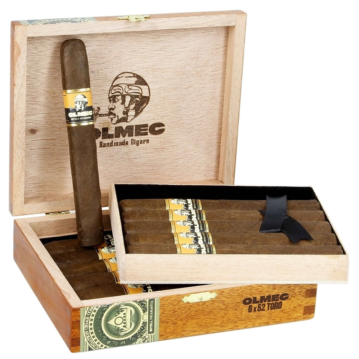 Foundation Cigar Co. Olmec Claro Toro - Shop Cigars Now  -  - Full, Mexican Wrapper, Nicaragua, Toro