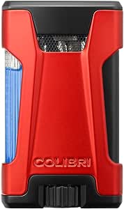 Colibri Rebel Double Flame Matte Red/Black - Shop Cigars Now  -  - 