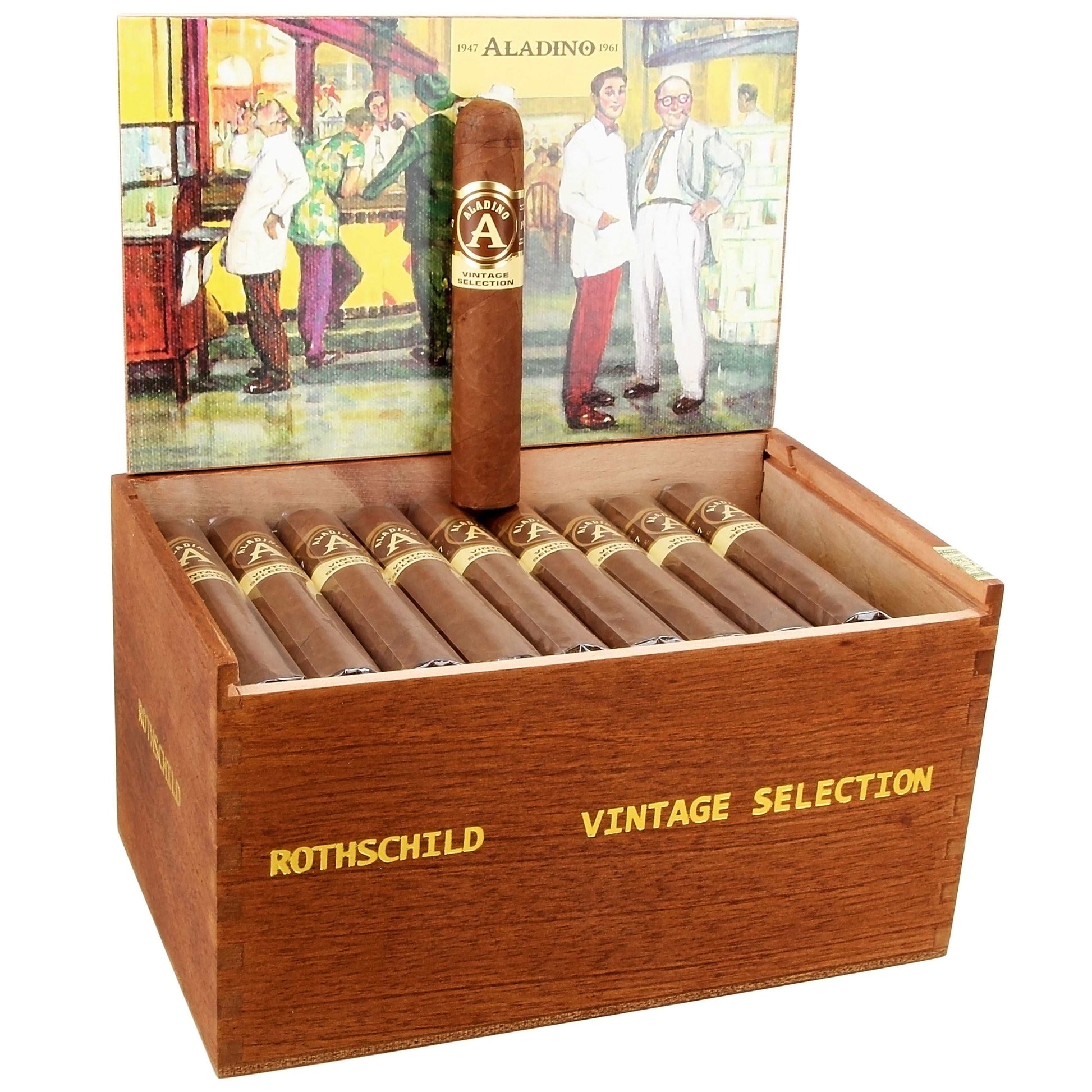 Aladino Habano Rothschild Vintage Selection - Shop Cigars Now  -  - Habano Wrapper, Honduras, MEDIUM, Robusto