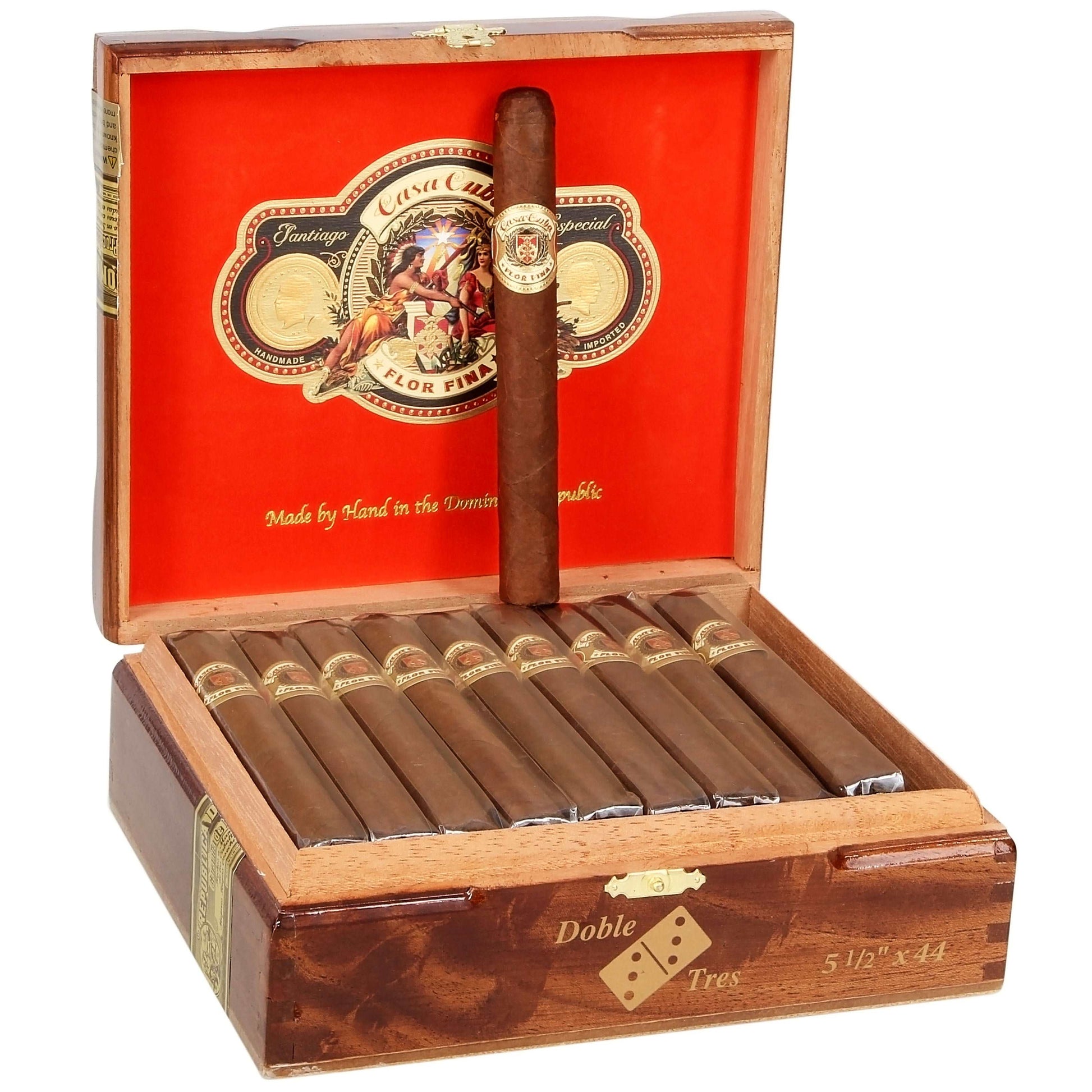 Arturo Fuente Casa Cuba Doble Tres - Shop Cigars Now  -  - Corona, Dominican Republic, Ecuadorian Wrapper, MEDIUM