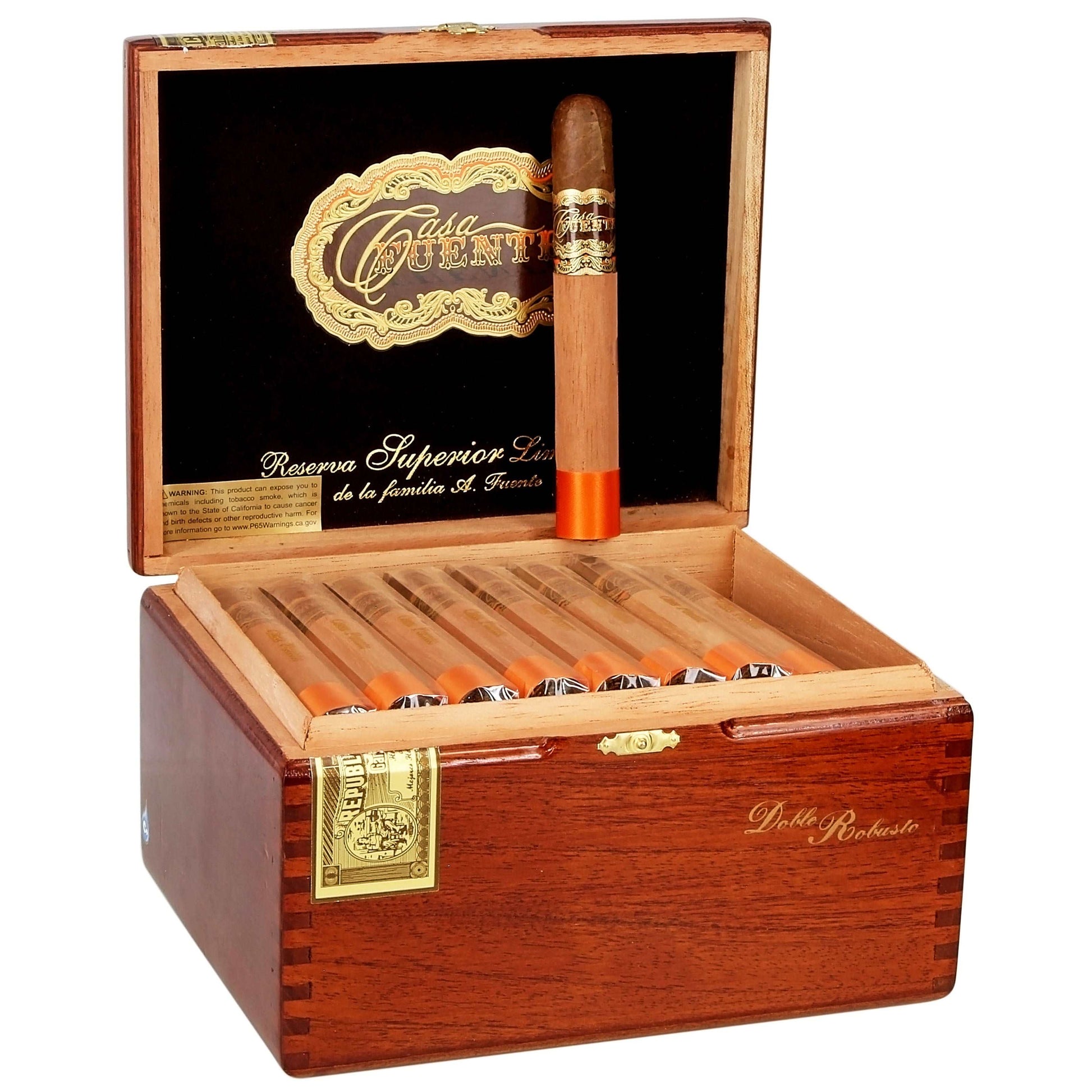 Arturo Fuente Casa Fuente Double Robusto - Shop Cigars Now  -  - Cameroon Wrapper, Dominican Republic, Full, Robusto