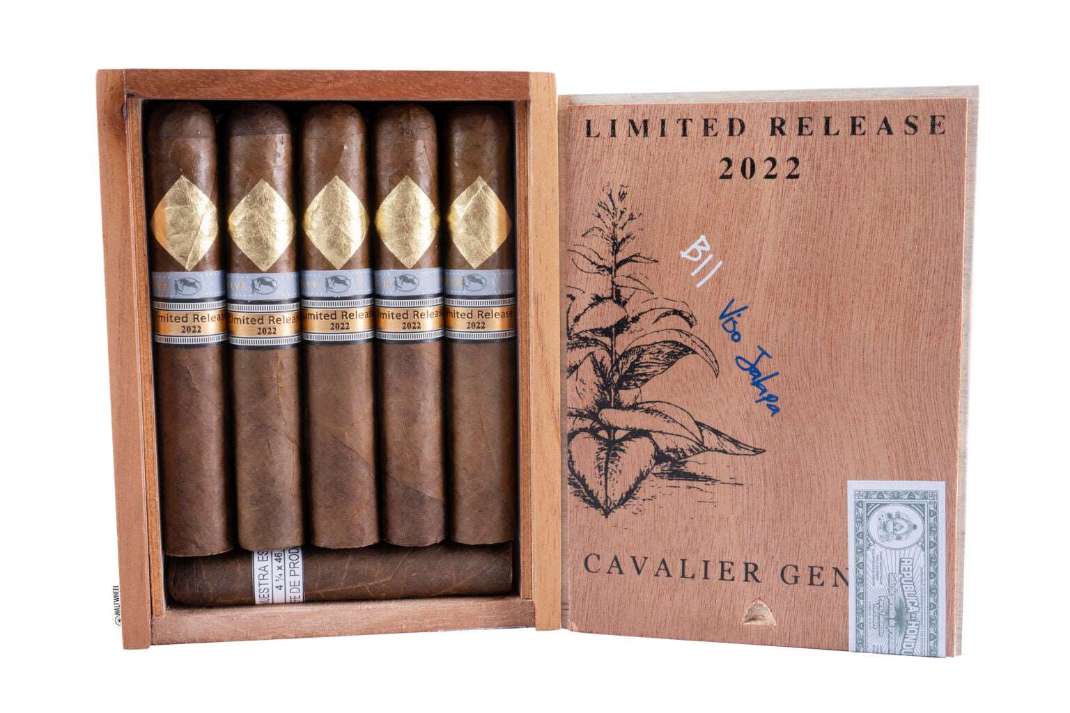 Cavalier Geneve Viso Jalapa Limited Edition 2023 - Shop Cigars Now  -  - Double Robusto, Medium, Nicaragua, Nicaraguan Viso Jalapa Wrapper