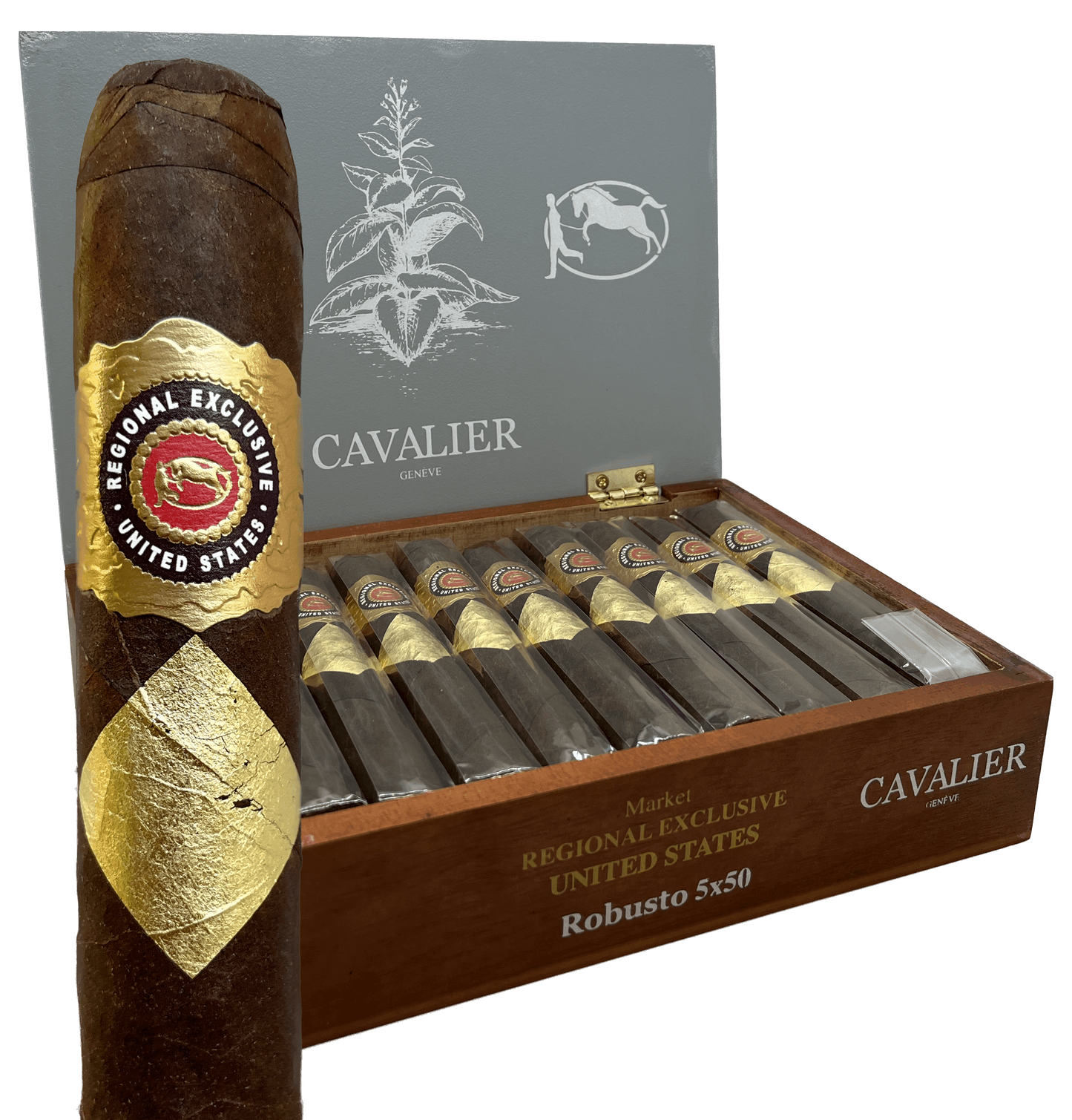 Cavalier Geneve USA Regional Exclusive Petit Robusto - Shop Cigars Now  -  - Honduras, Medium, Mexican San Andres Maduro Wrapper, Petit Robusto