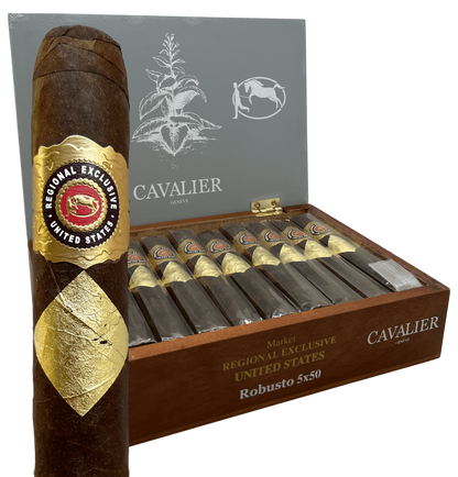 Cavalier Geneve USA Regional Exclusive Petit Robusto - Shop Cigars Now  -  - Honduras, Medium, Mexican San Andres Maduro Wrapper, Petit Robusto