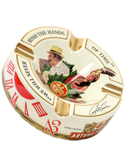 Arturo Fuente Mega Extra Large Story Cream Ashtray - Shop Cigars Now  -  - 