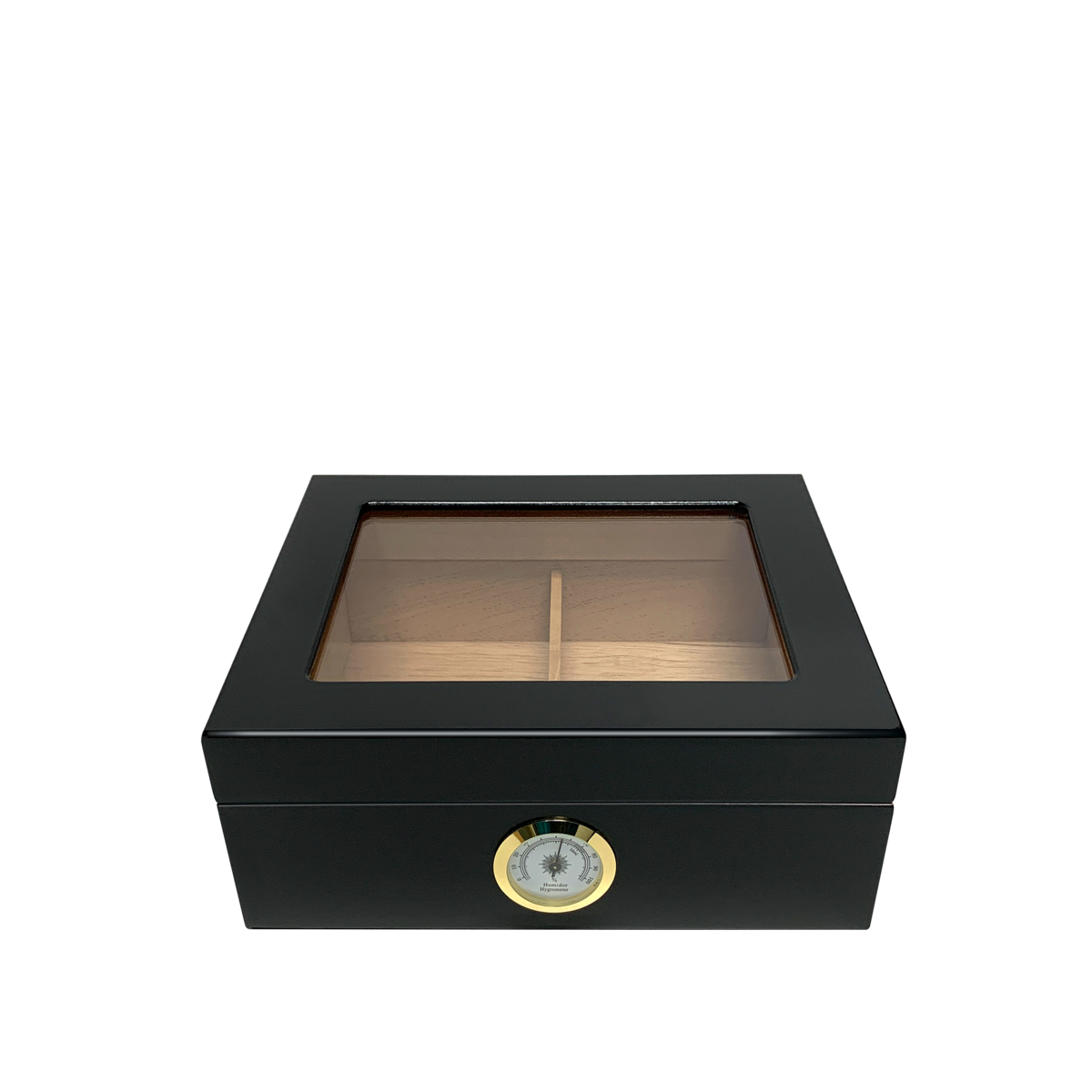 HUMIDOR SUPREME® CAPRI GLASSTOP BLACK - Shop Cigars Now  -  - 