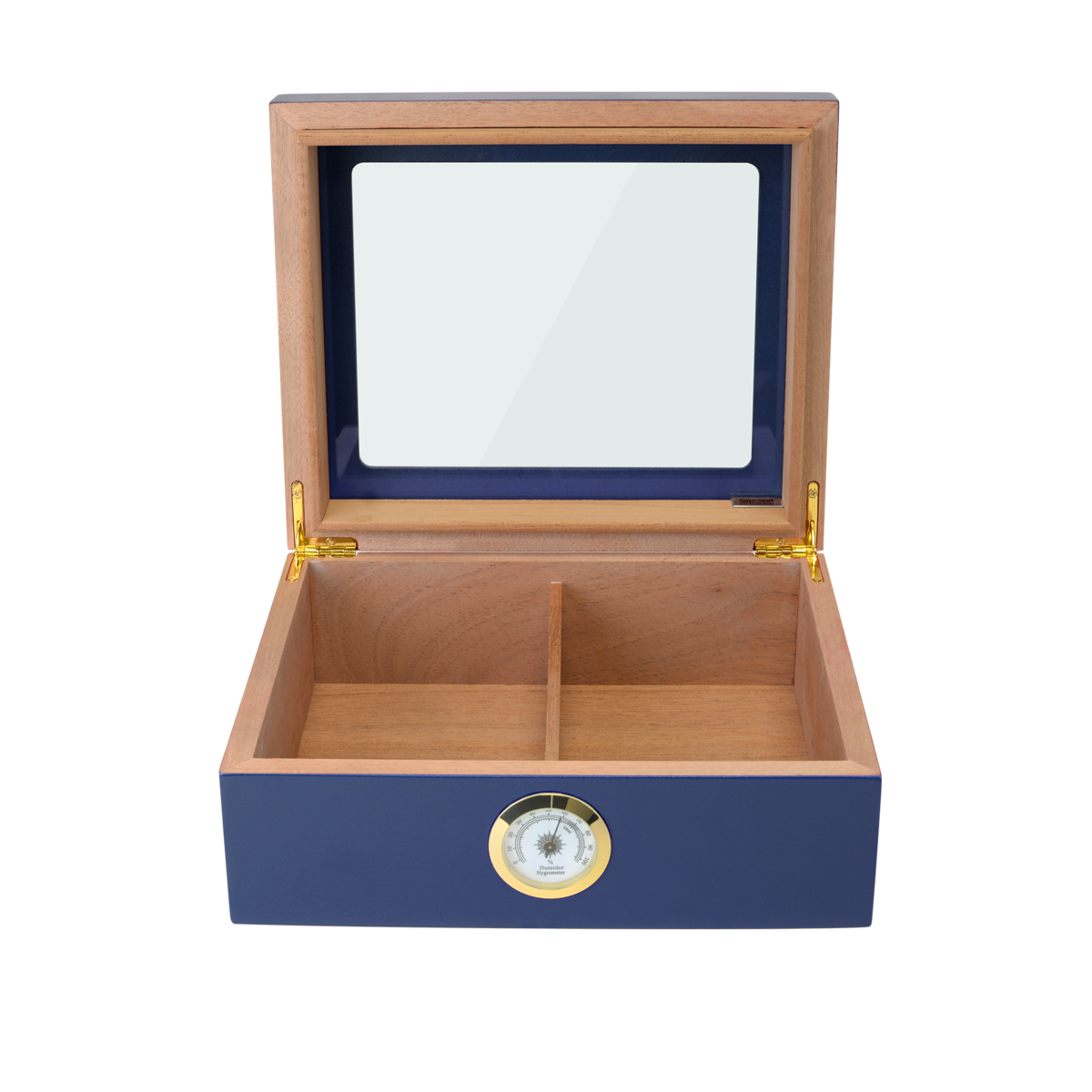 HUMIDOR SUPREME® CAPRI GLASSTOP BLUE - Shop Cigars Now  -  - 