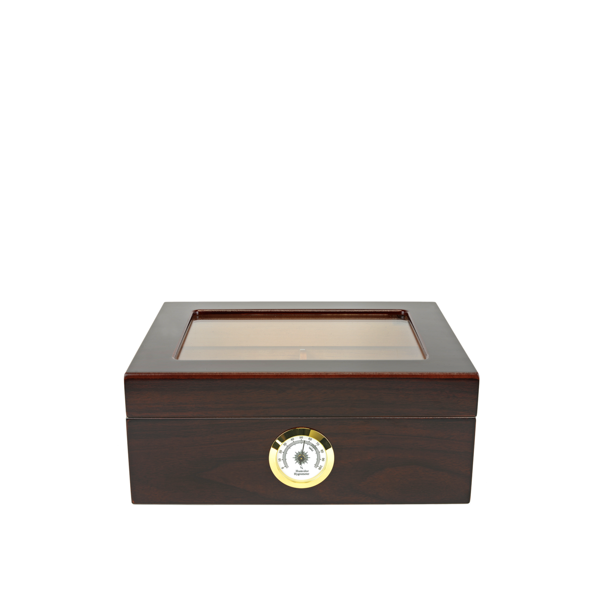 HUMIDOR SUPREME® CAPRI GLASSTOP MOHOGANY - Shop Cigars Now  -  - 