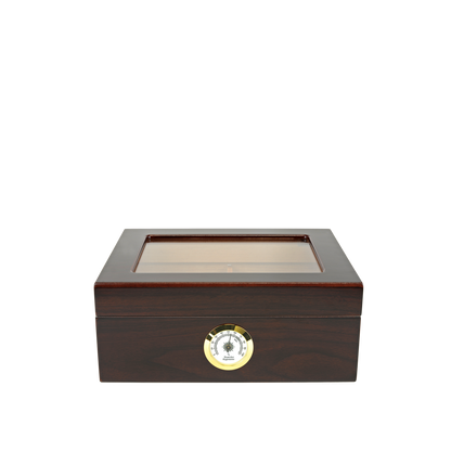 HUMIDOR SUPREME® CAPRI GLASSTOP MOHOGANY - Shop Cigars Now  -  - 