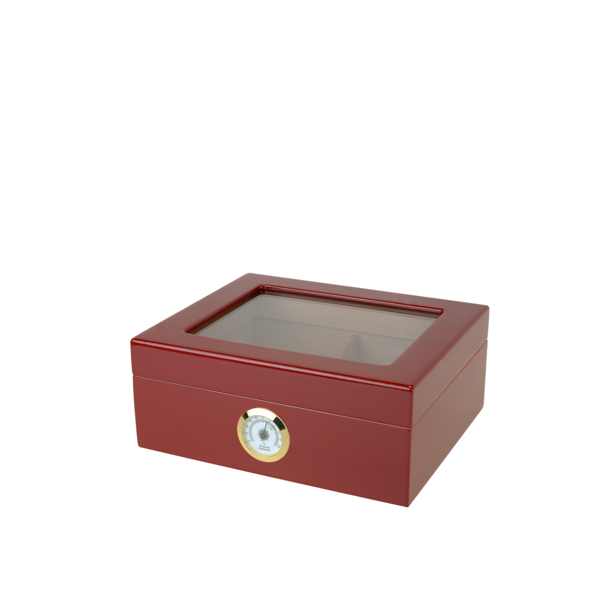 HUMIDOR SUPREME® CAPRI GLASSTOP RED - Shop Cigars Now  -  - 