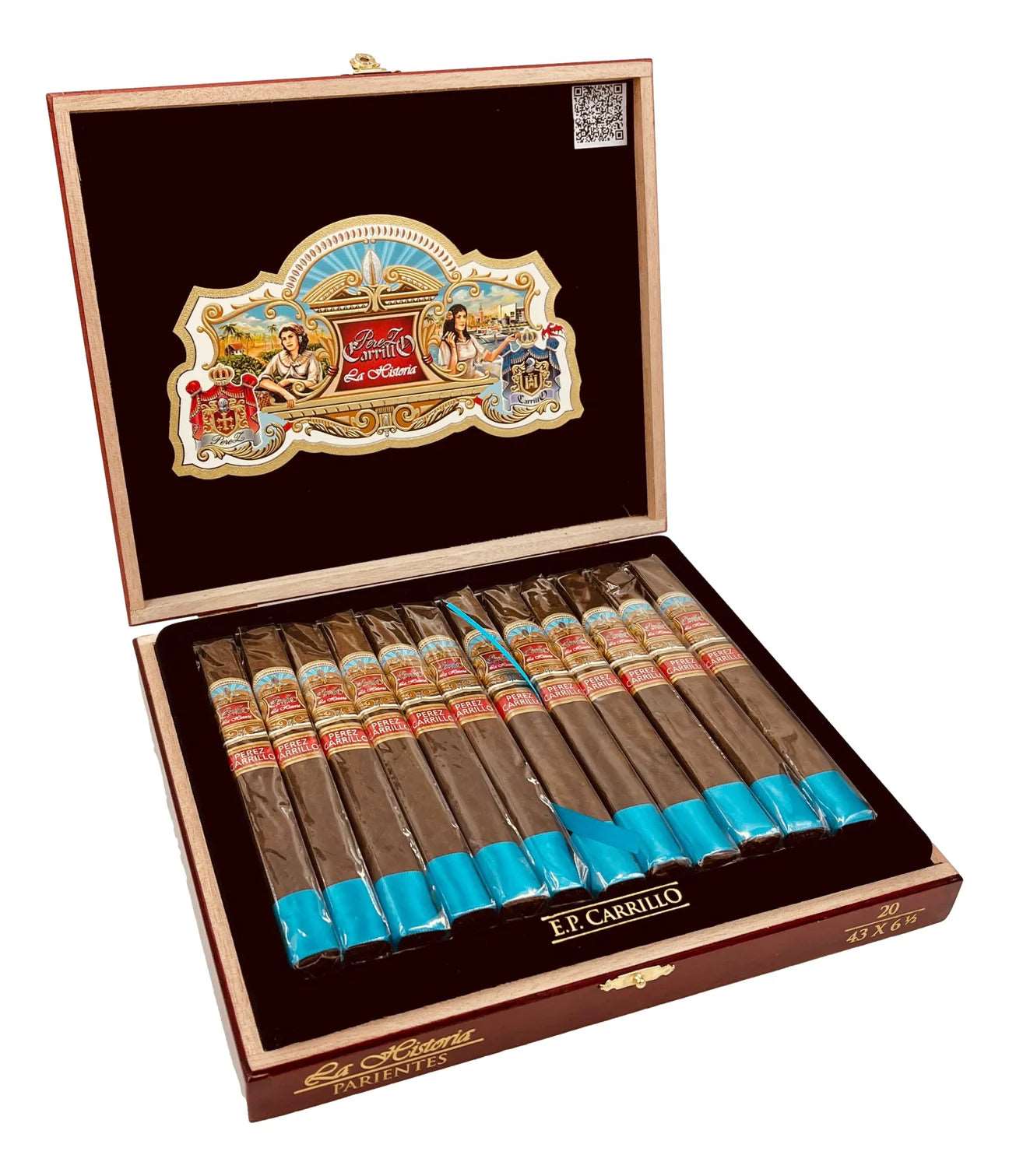 E.P. Carrillo La Historia Parientes - Shop Cigars Now  -  - Dominican Republic, Full, Lonsdale, San Andres Mexican Maduro Wrapper