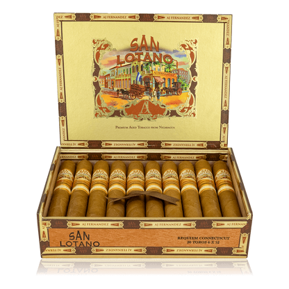 AJ Fernandez San Lotano Requiem Connecticut Toro - Shop Cigars Now  -  - Ecuadorian Wrapper, Mild, Nicaragua, Toro