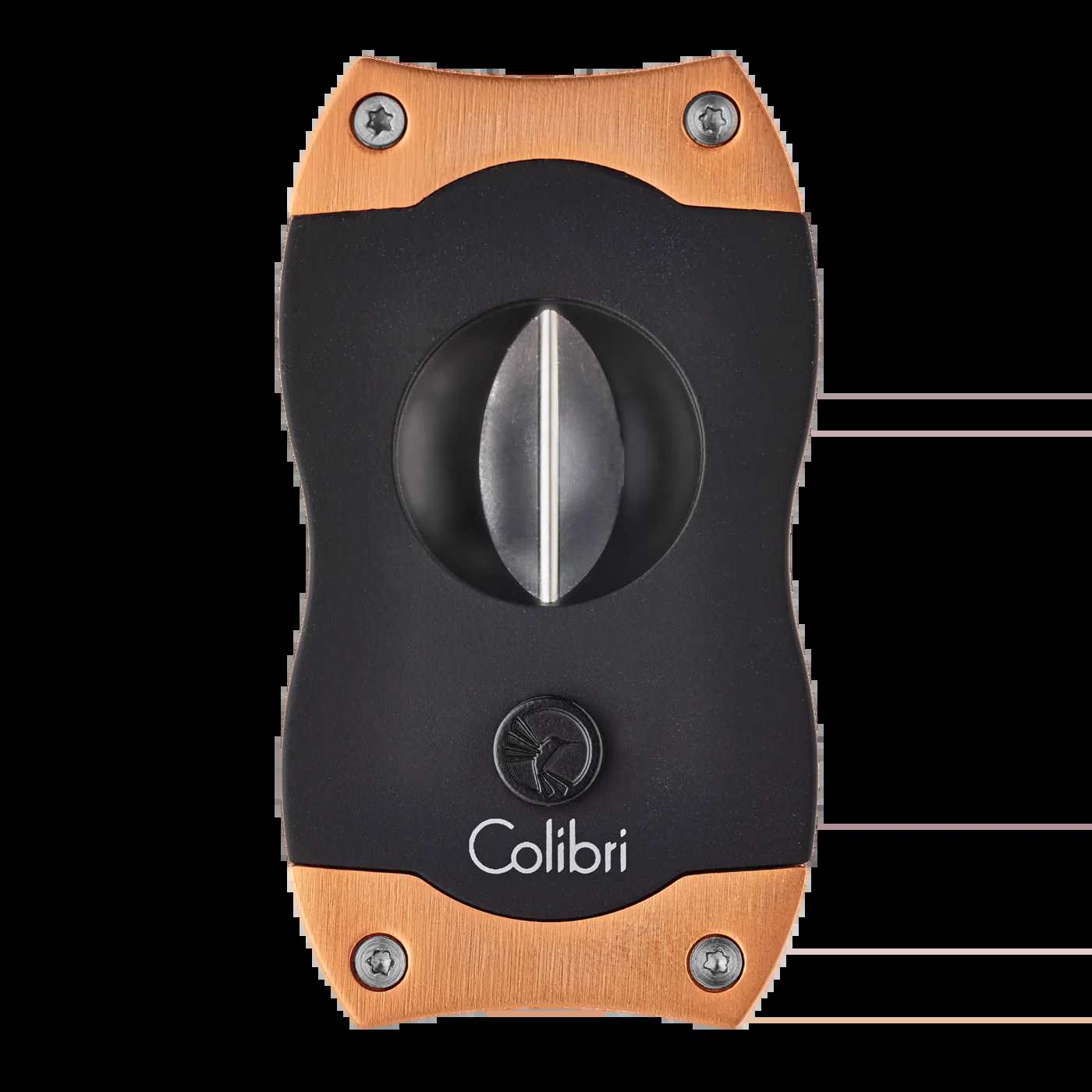 Colibri V-Cut Rose Gold - Rubber - Shop Cigars Now  -  - 