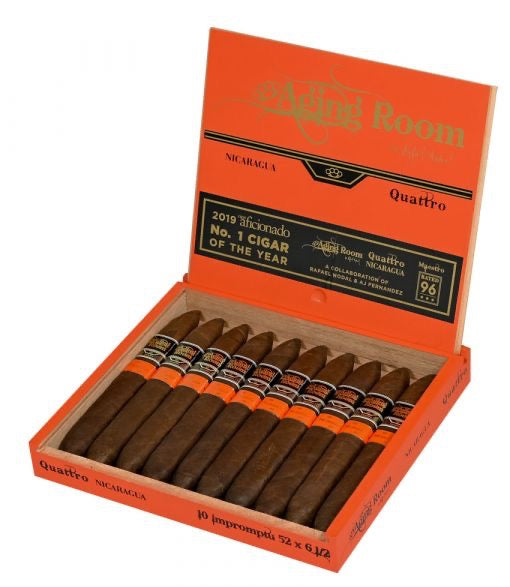 Aging Room Quattro Nicaragua Impromptu Figurado - Shop Cigars Now  -  - FULL, Nicaragua, Nicaraguan Wrapper, Perfecto