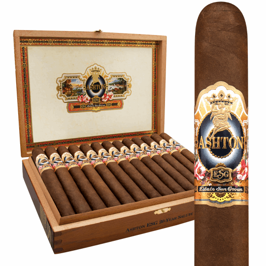 Ashton ESG 20 Year Salute - Shop Cigars Now  -  - Churchill, Dominican Republic, Dominican Wrapper, Medium-Full