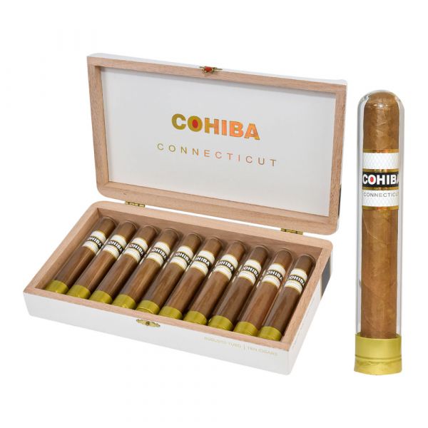 Cohiba Connecticut Crystal Robusto - Shop Cigars Now  -  - Dominican Republic, Ecuadorian Connecticut Shade Wrapper, MILD, Robusto