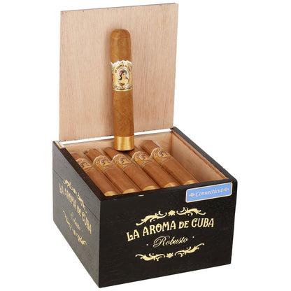 La Aroma de Cuba Connecticut Robusto - Shop Cigars Now  -  - Ecuadorian Connecticut Shade Wrapper, Medium, Nicaragua, Robusto