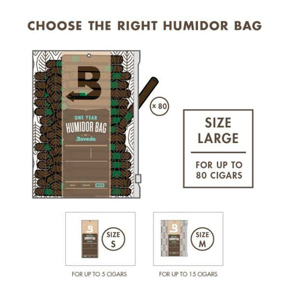 Boveda Large Humidor Bag - Shop Cigars Now  -  - 