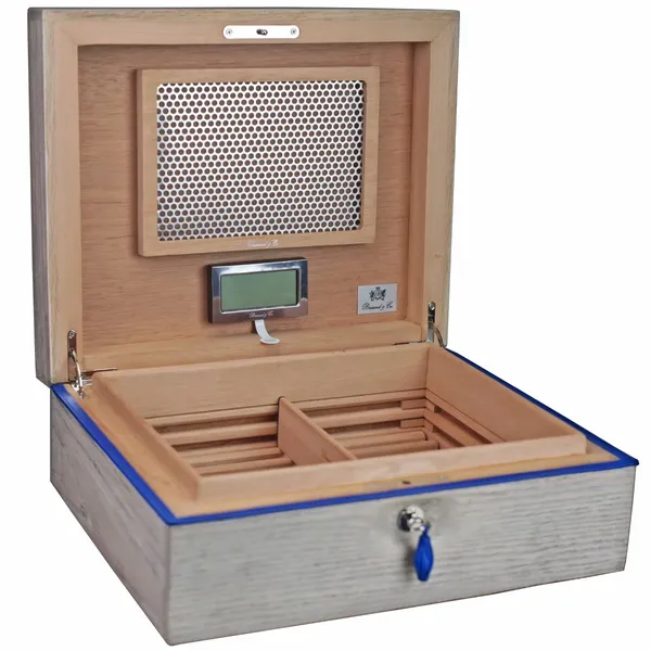 C. Brizard & Co The "Bleached Oak Wood" Humidor (60/70 Count) - Shop Cigars Now  -  - 