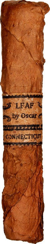 Oscar Valladares Leaf by Oscar Connecticut 6x60 - Shop Cigars Now  -  - Ecuadorian Connecticut Shade Wrapper, Honduras, Medium, Toro